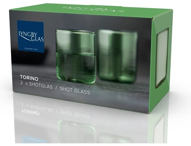 Štamperlíky v súprave 2 ks 60 ml Torino – Lyngby Glas