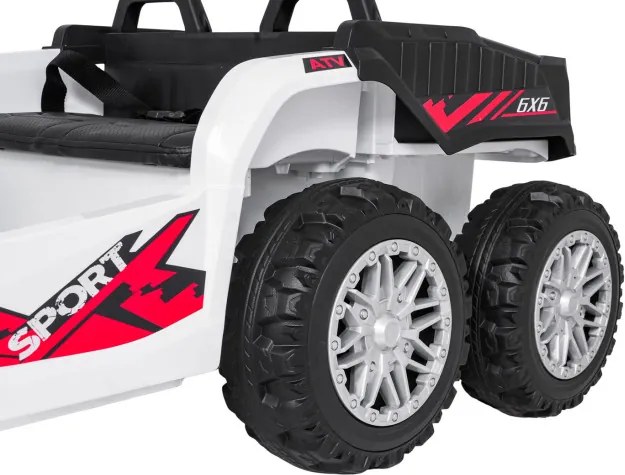 Elektrická štvorkolka Quad Sport TX 4 × 4 biela