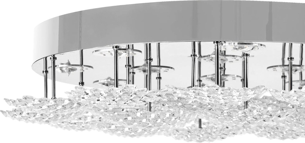 Toolight Toolight, LED stropné svietidlo 45cm, MS014-C, chrómová, OSW-09626