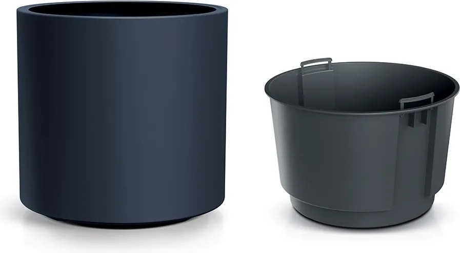 Kvetináč s vložkou HEOSE II biely