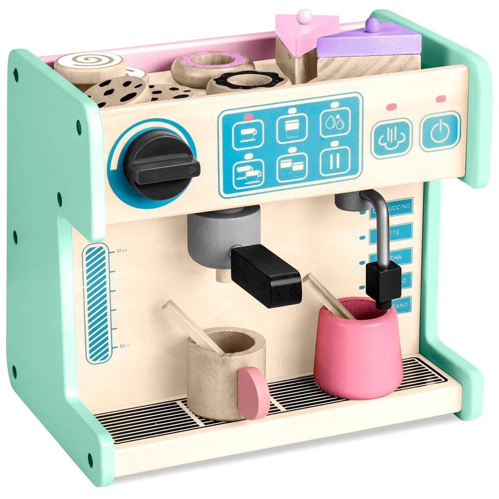 Cukráreň s kávovarom Ricokids 785100 mint
