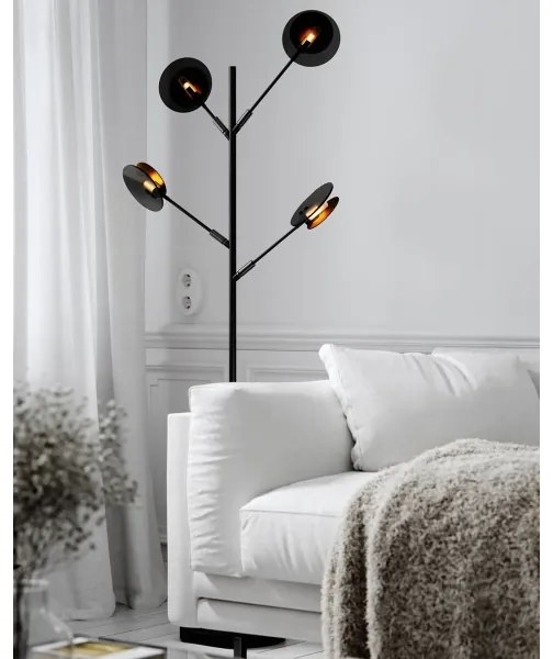 ByRydens 4100960-4002 - Stojacia lampa TURNO 1xG9/4W/230V