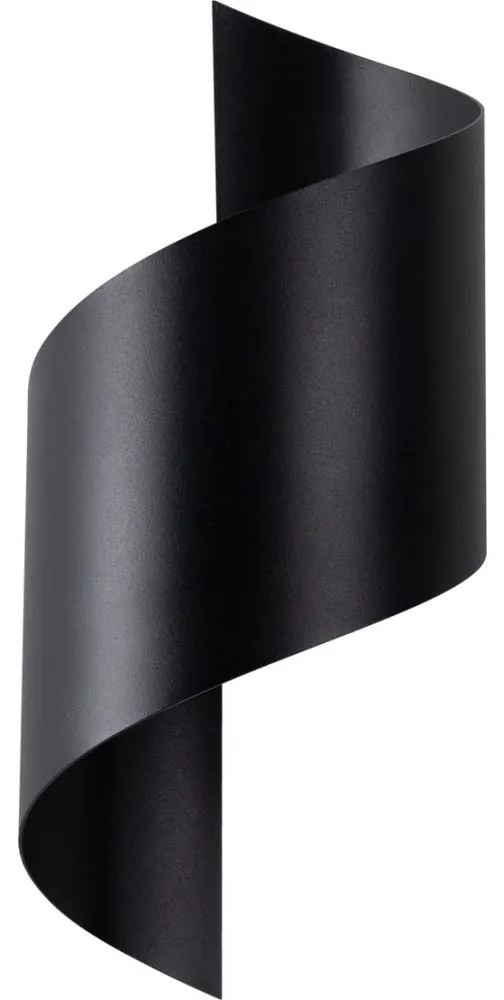 Sollux SL.1309 - Nástenné svietidlo TALASSA 1xG9/8W/230V čierna SLX1092