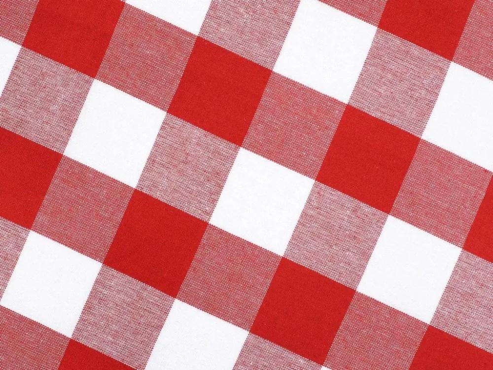Biante Kuchynská bavlnená utierka Olivia OL-016 Červeno-biela kocka veľká