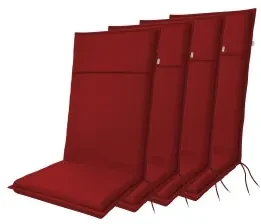 Doppler LIFE 5352 vysoký - set 4 ks - podušky na stoličku a kreslo