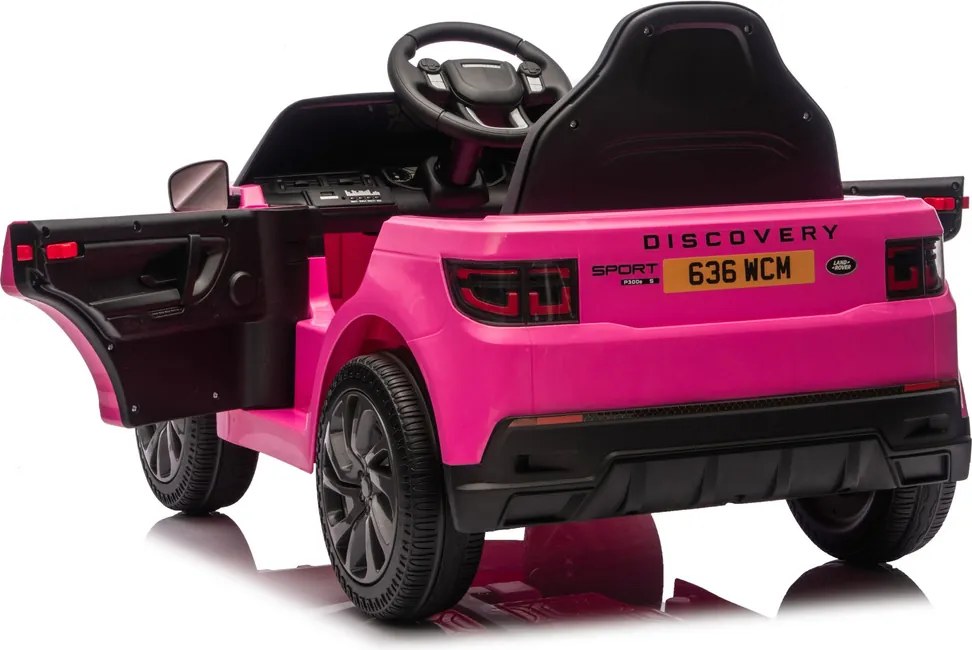 LEAN CARS Elektrické autíčko Land Rover Discovery DLS-K06 ružové
