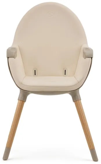 KINDERKRAFT - Detská jedálenská stolička 2v1 FINI2 buk/béžová
