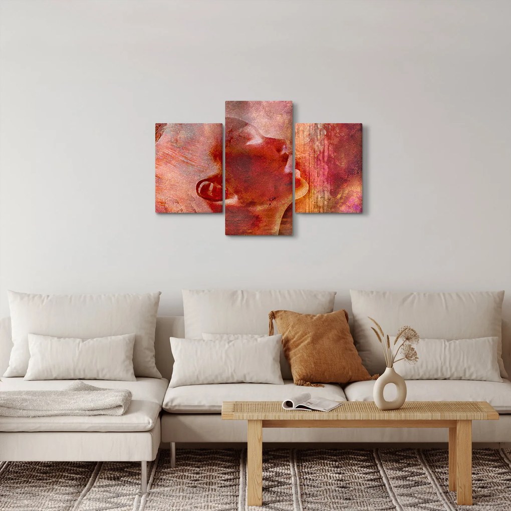 Obraz - Profil ženskej tváre (90x60 cm)