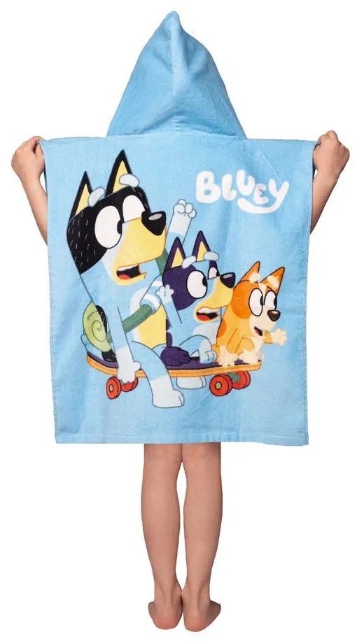 Jerry Fabrics Detské pončo-osuška - Ledové království - blue