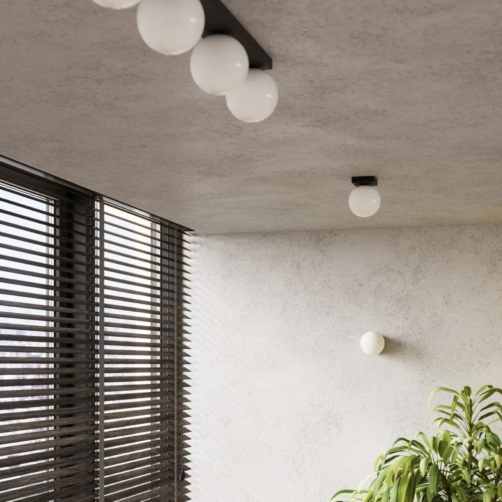 Čierno-biele nástenné svietidlo Blaze – Sollux