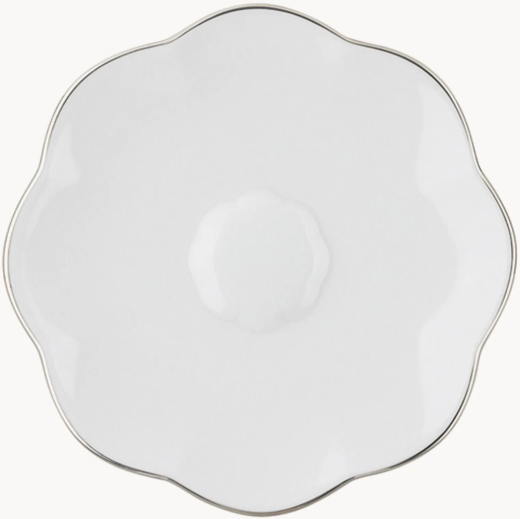 Porcelánové podšálky na espresso Sonetto, 6 ks