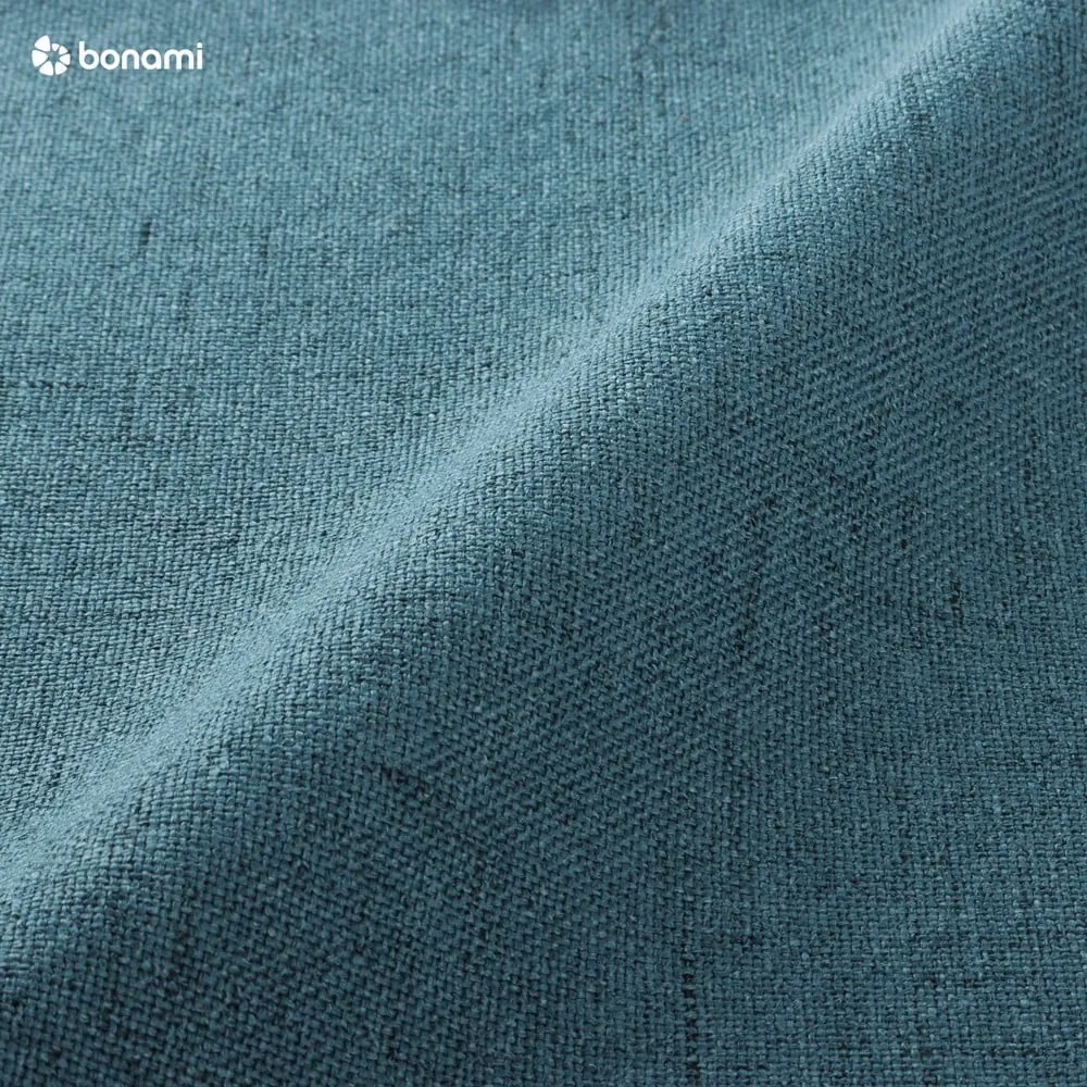 Tyrkysovomodrá rozkladacia rohová pohovka Miuform Charming Charlie L, ľavý roh