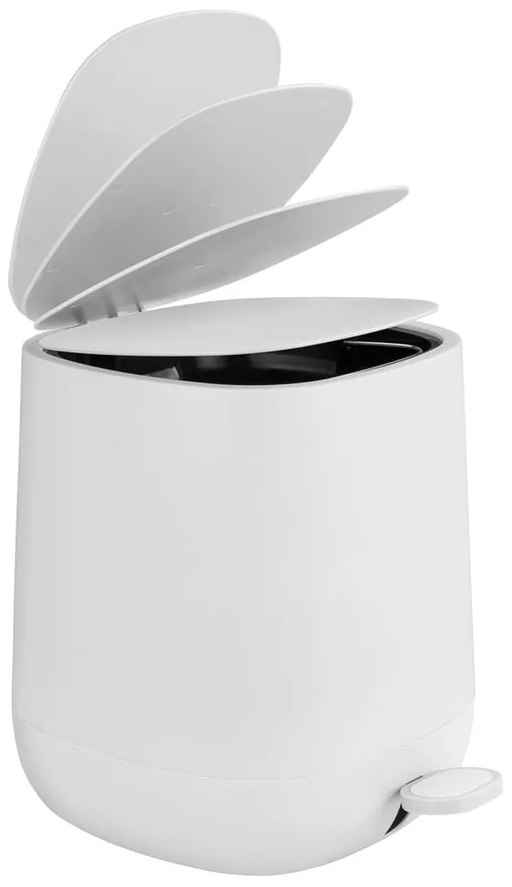 Biely odpadkový kôš Wenko Davos, 5 l