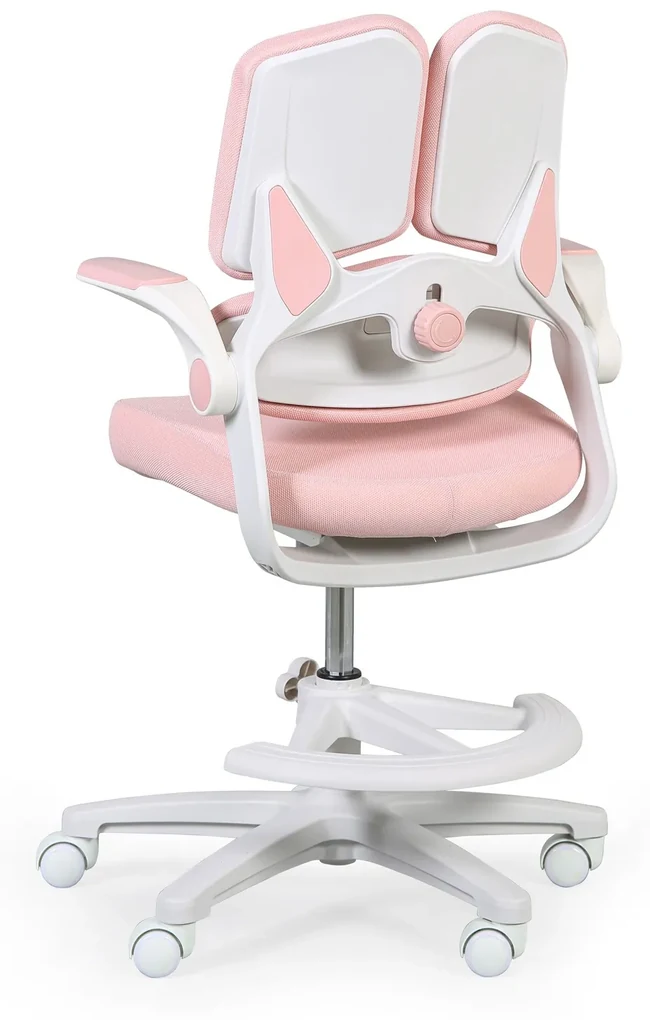 Detská ergonomická stolička NEMO, ruzová