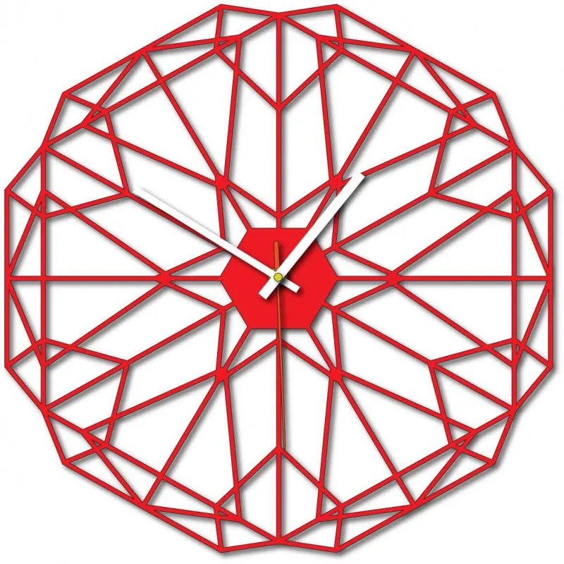 Nástenné hodiny geometrické plexisklo TOMARR l SENTOP X0097 PLEXI SKLO
