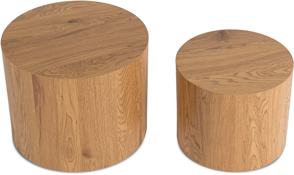 PROXIMA.store - Moderná zostava stolíkov LEILA FARBA: čierna