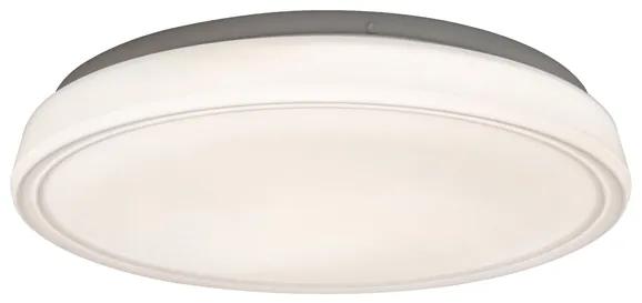 LUTEC Inteligentné stropné stmievateľné LED osvetlenie VIRTUO s diaľkovým ovládaním, 16 W, teplá biela-stu