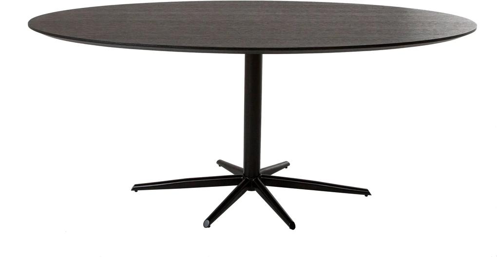 Bighome - Jedálenský stôl VEMA 110 cm, čierna