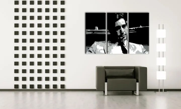 Ručne maľovaný POP Art obraz GODFATHER | rôzne rozmery