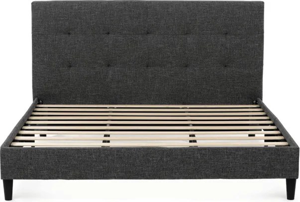 Manželská posteľ sivá 180x200 cm BED-M180 GREY2