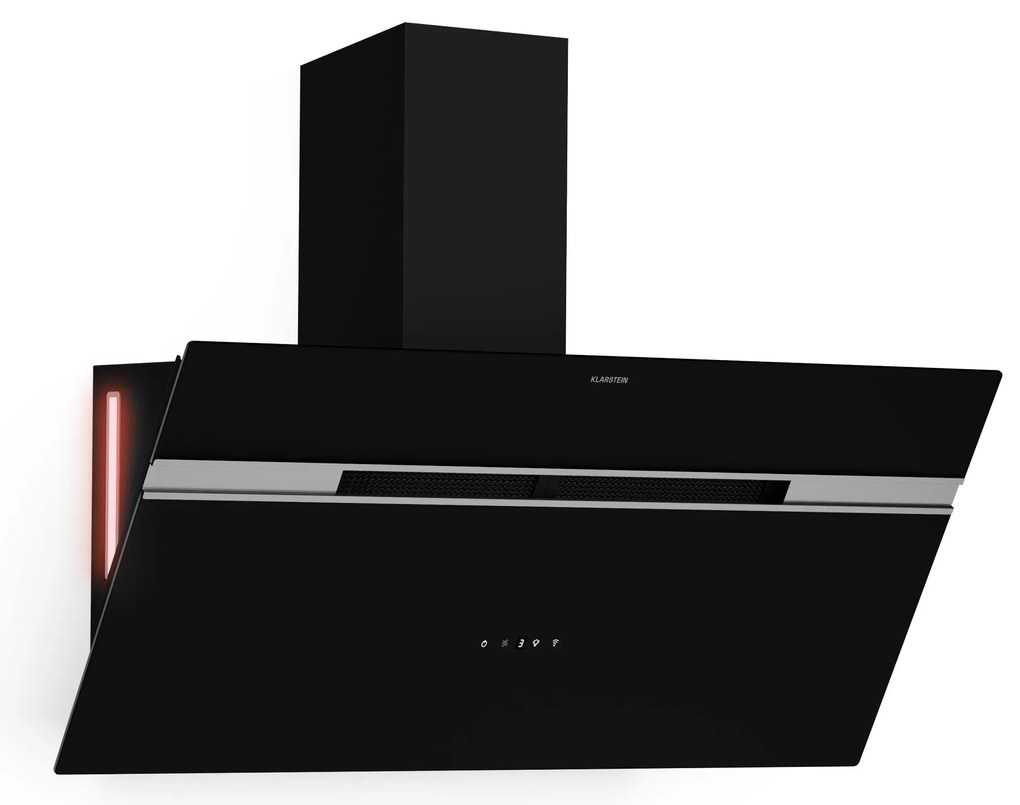 Klarstein Alina digestor, 90 cm, Smart, 615 m³/h, Tichý, EEK A
