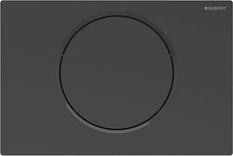 Geberit Sigma10 ovládacie tlačidlo oceľ čierna matná 115.758.16.5