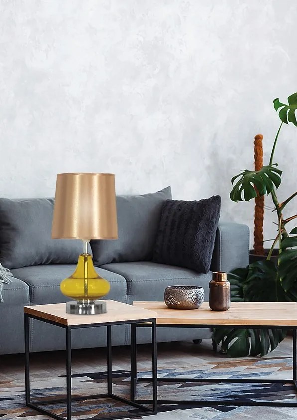 CLX Moderná stolná lampa ARTURO, 1xE14, 40W