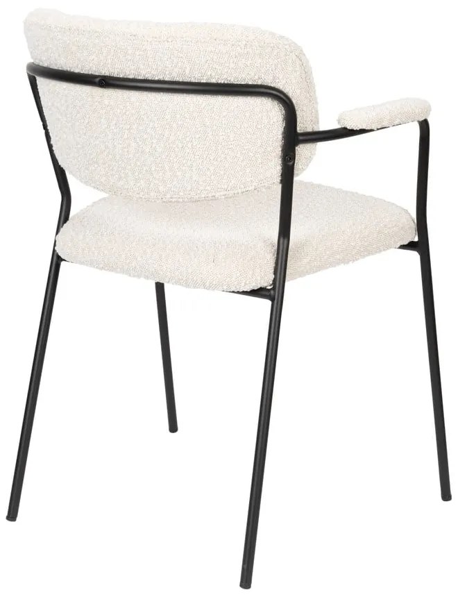 Biele jedálenské stoličky v súprave 2 ks Jolien – White Label