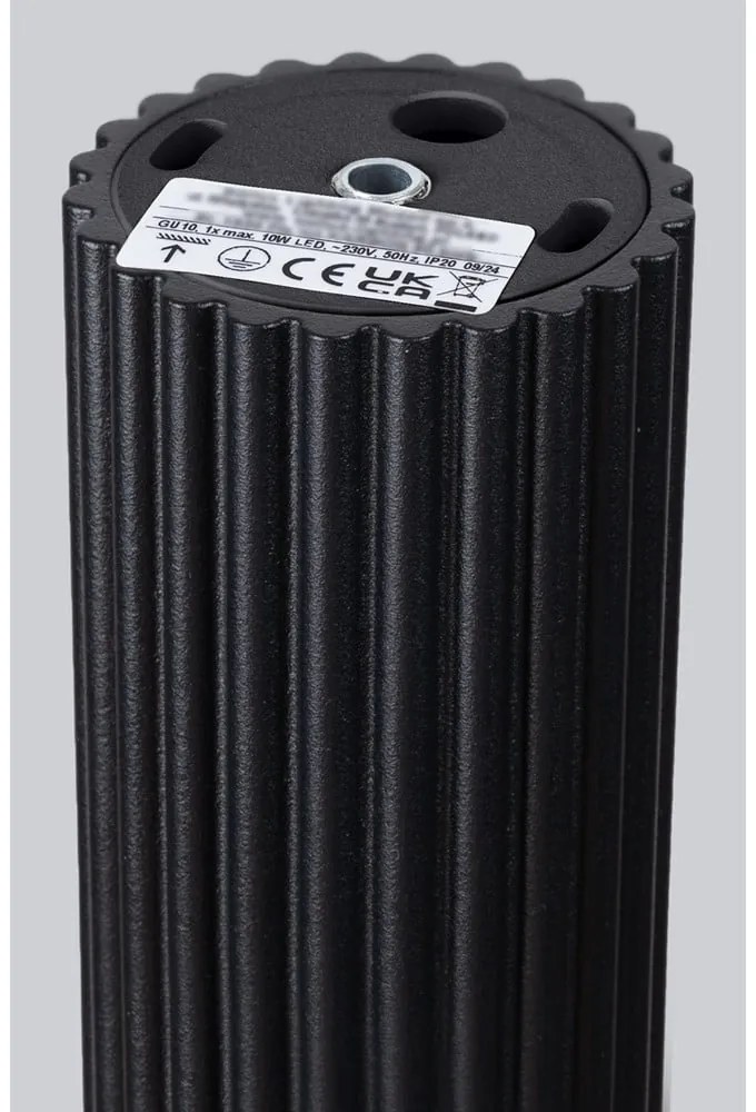 Čierne bodové svietidlo Gleam – Sollux