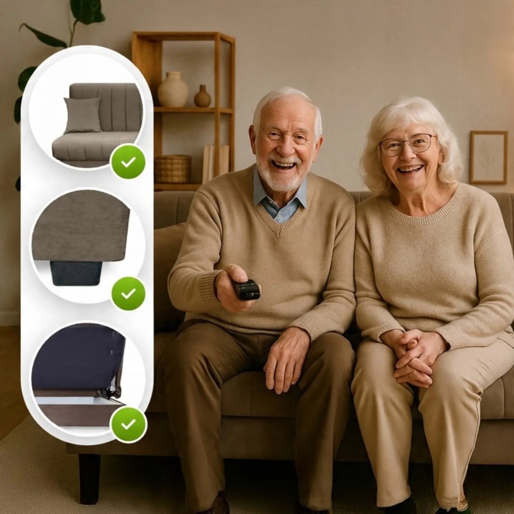 Set 2 kusov pohoviek Stigma (béžová) . Akcia -20%. Vlastná spoľahlivá doprava až k Vám domov. 1129232