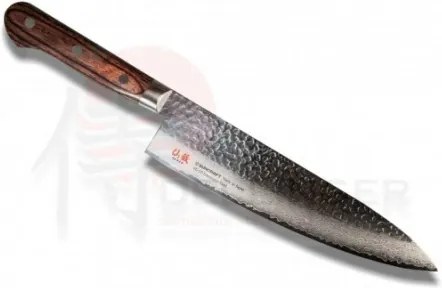 nůž Gyuto / Chef 210 mm Suncraft Senzo Universal Tsuchime Damascus