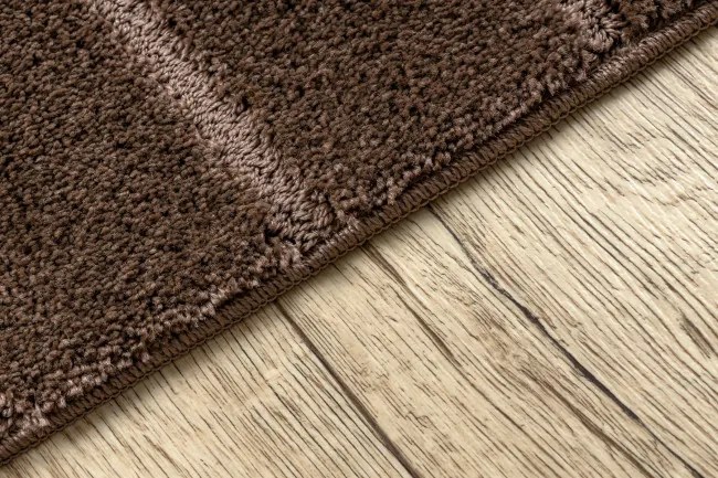 Kúpeľňový koberček SUPREME LINES línie, hnedý