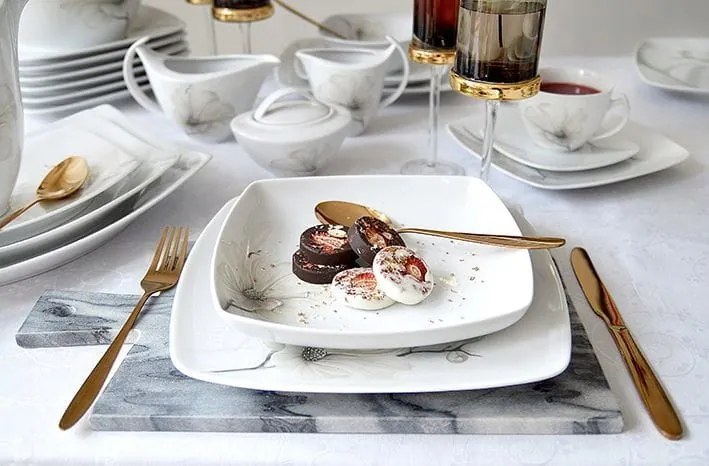 Akcent Magnólia Hlboký tanier Ø 18,5 cm