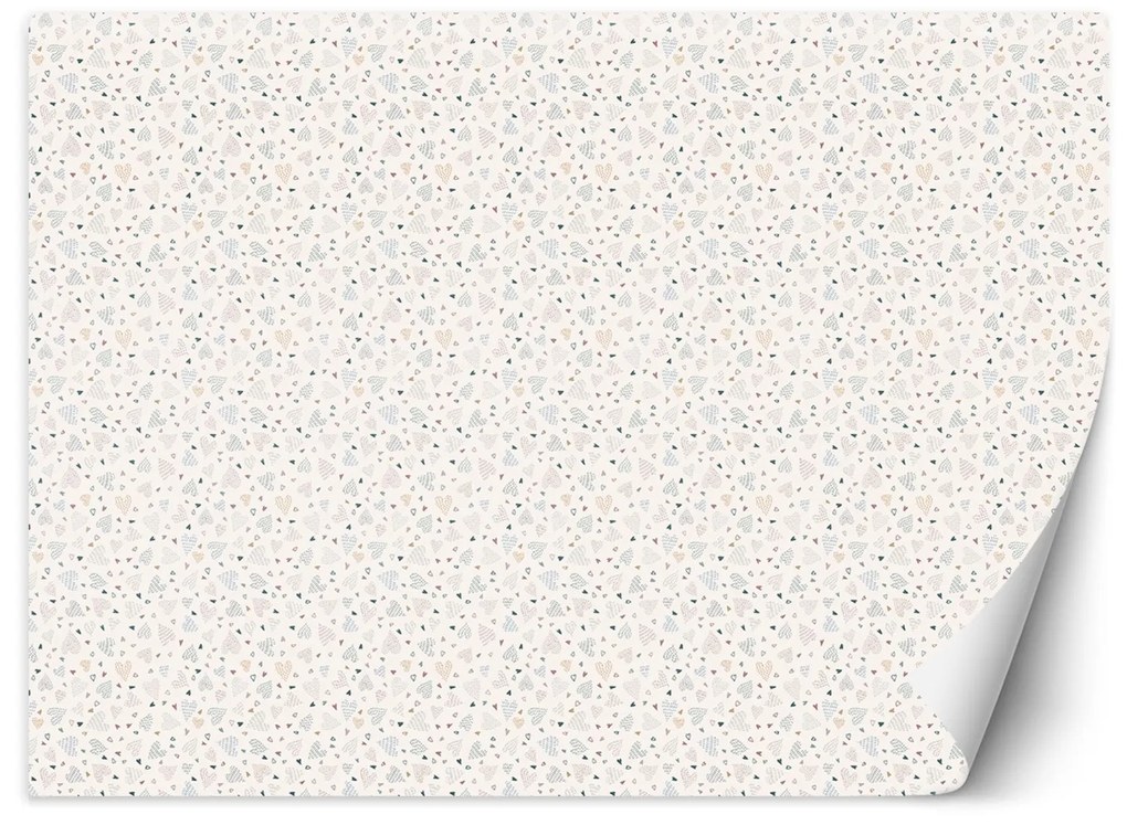 Gario Fototapeta Boho srdiečka Materiál: Vliesová, Rozmery: 400 x 280 cm