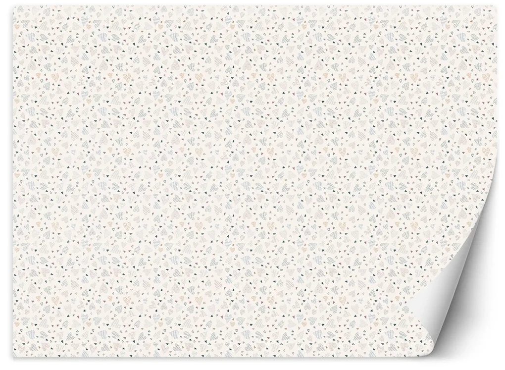 Gario Fototapeta Boho srdiečka Materiál: Vliesová, Rozmery: 450 x 315 cm