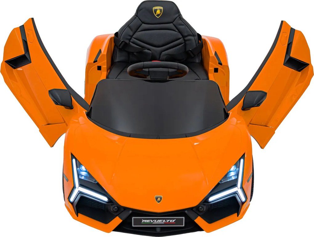 Ramiz Lamborghini Revuelto vozidlo Oranžová