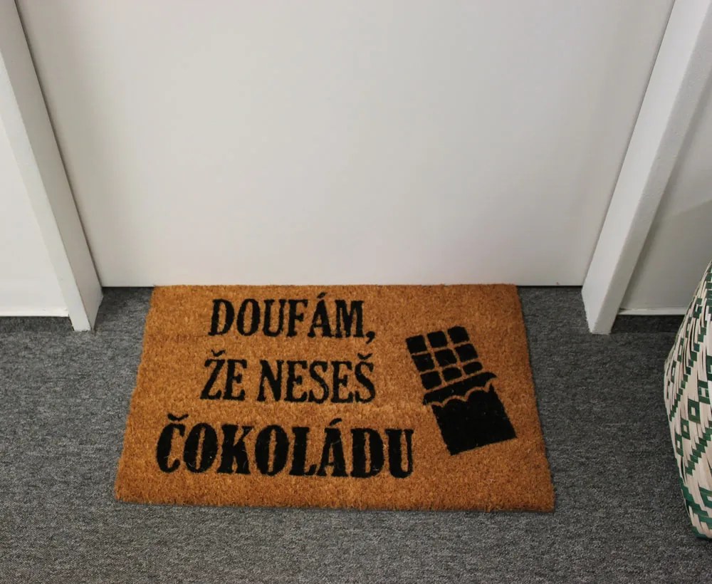 ARÔME HOME Rohožka Dúfam, že nesieš čokoládu
