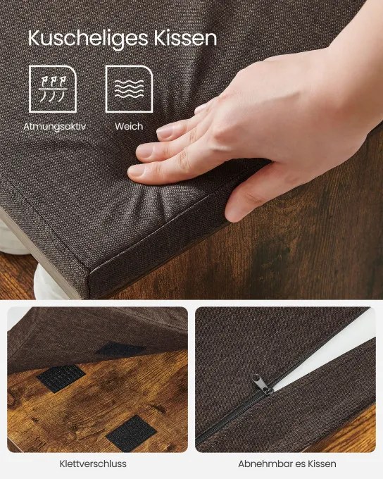 Polica na topánky so sedadlom LHS024T01