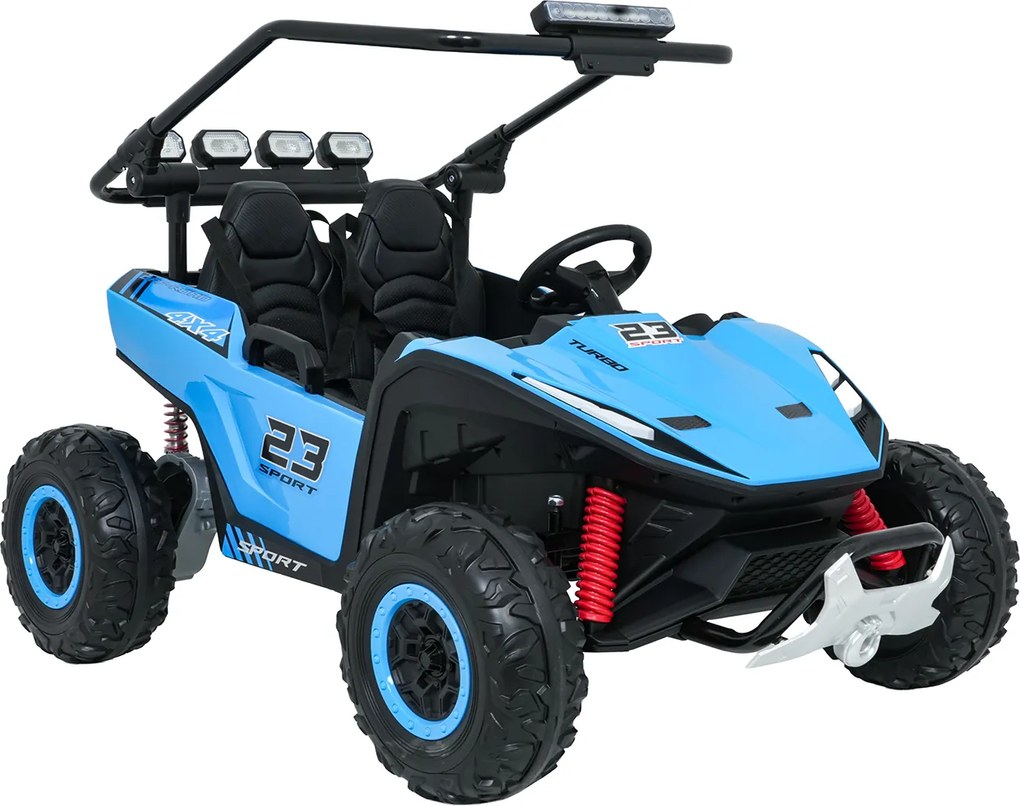 Ramiz Elektrická bugina TURBO 23 pre deti modrá