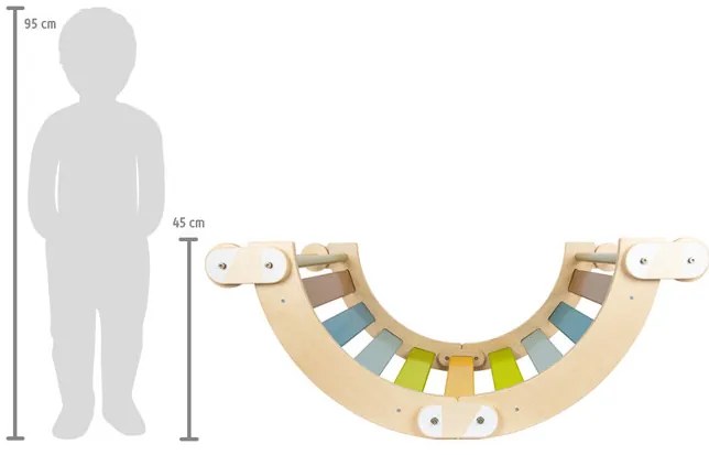 Preliezacia hojdačka Adventure
