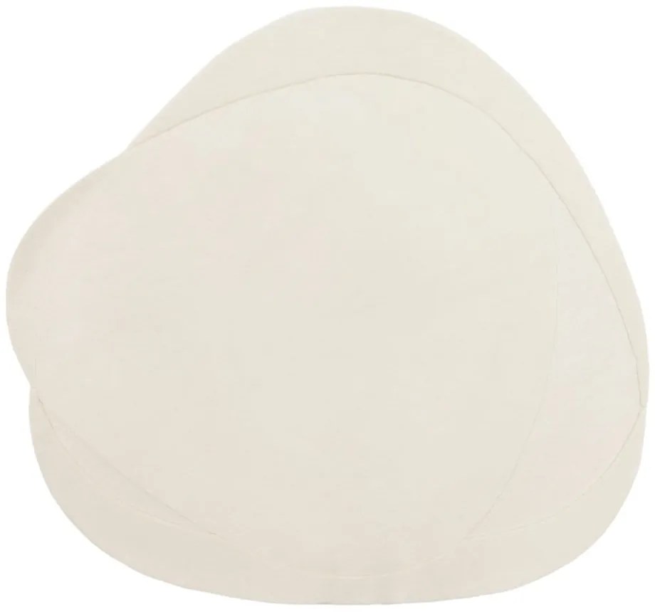 Biely vlnený koberec 150x150 cm Olsen – Asiatic Carpets