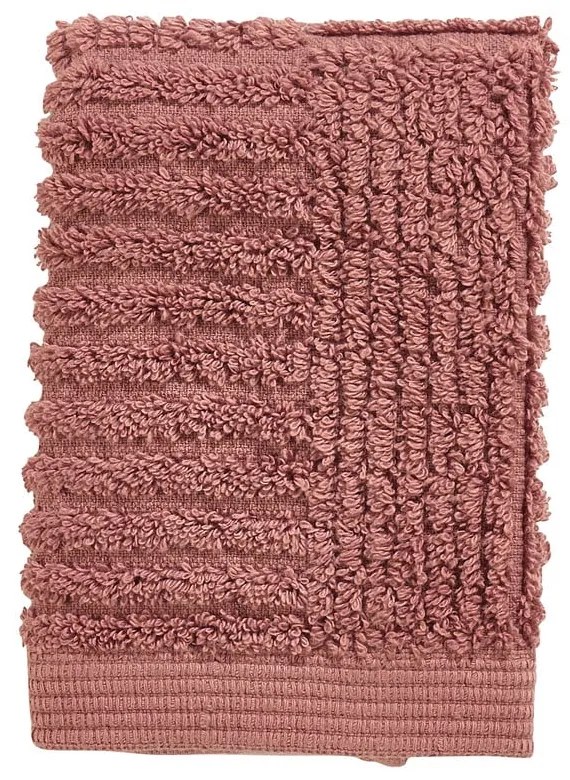 Červený froté bavlnený uterák 30x30 cm Classic – Zone