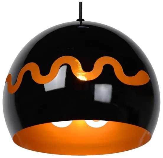 Lucide 30484/28/30 - Luster na lanku CORENTIN 1xE27/60W/230V čierna