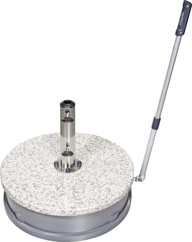 Doppler Expert 45kg EASY MOVE - pojazdný žulový stojan na slnečník