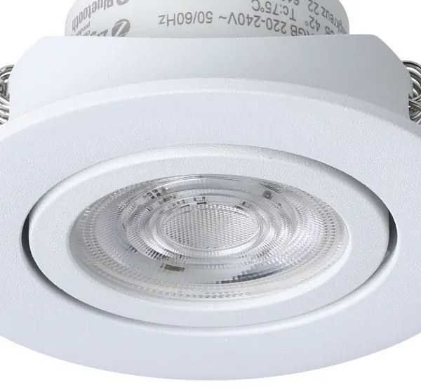 Eglo 31696 -LED RGBW Stmievateľné podhľadové svietidlo SALICETO LED/4,7W/230V biela