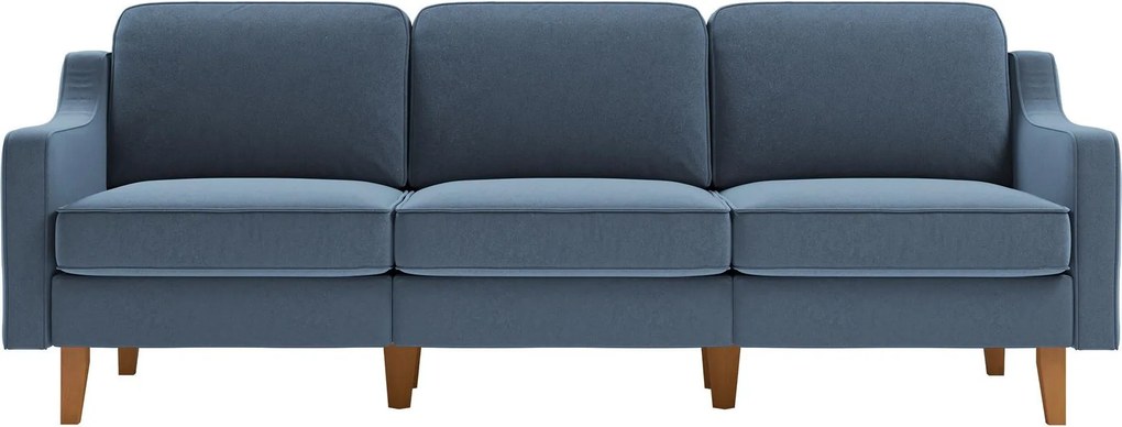 Pohovka trojsedačka Robia E (morská + orech). Akcia -19%. Vlastná spoľahlivá doprava až k Vám domov. 1145726