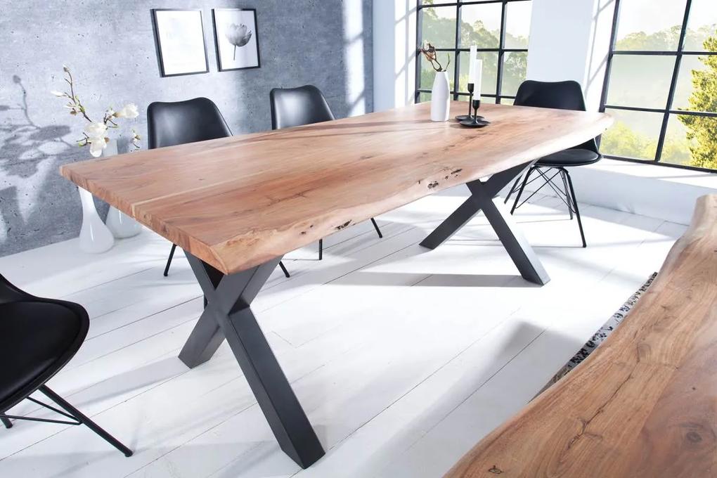Luxusný jedálenský stôl Massive X 160 cm akácia - Posledný kus - RP DP