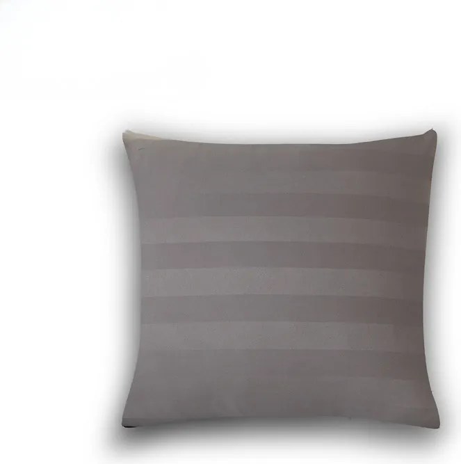 Obliečka na vankúš z mikrovlákna JASMINE 45x45 cm, svetlo sivá