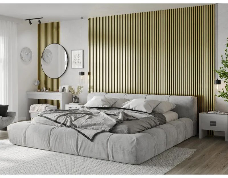 Mexen Lam-B, stenové lamely 275 × 31,5 cm, HDF doska 4 mm, zlatá, S100-275317-2812-057