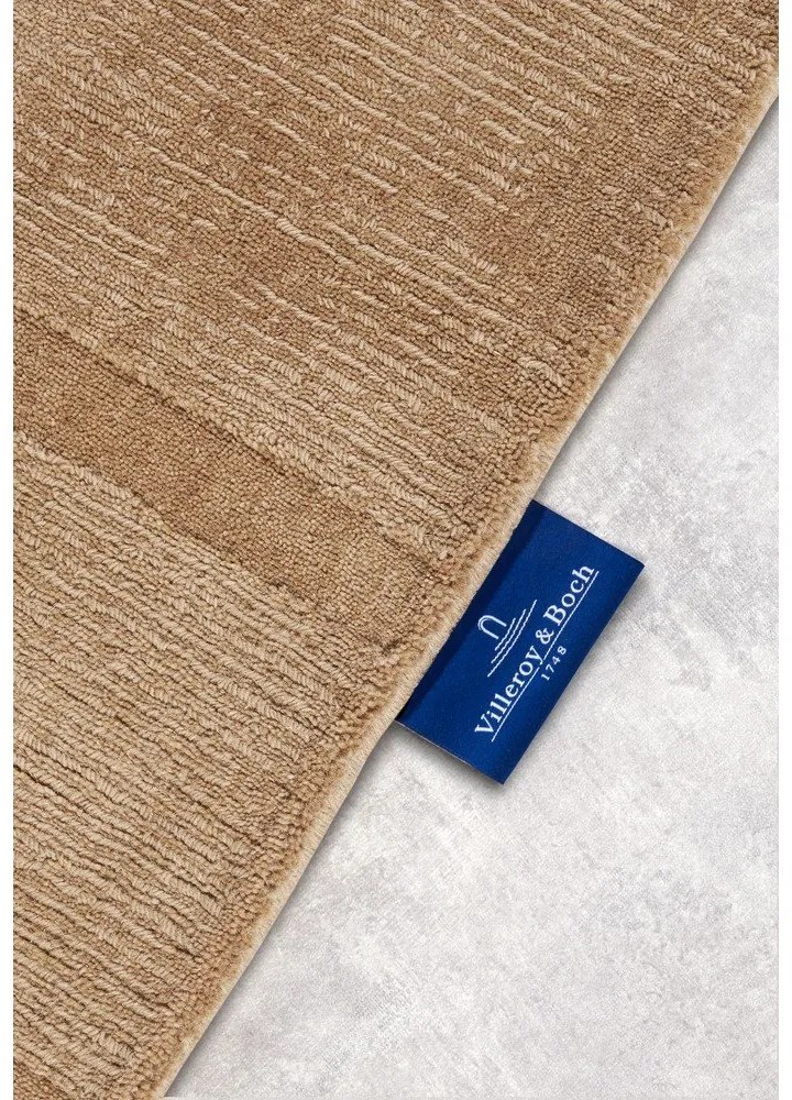 Béžový ručne tkaný vlnený behúň 80x250 cm Alexis – Villeroy&amp;Boch